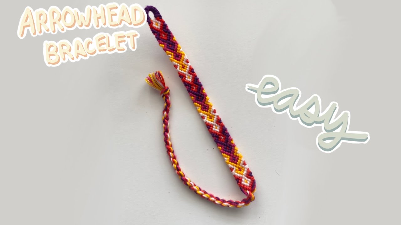 arrowhead bracelet tutorial ~ beginner~ gia knots