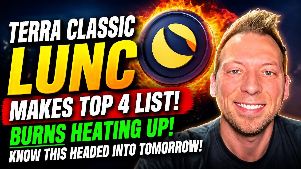 TERRA CLASSIC LUNC &mdash; вошла в топ-4! Сжигание набирает обороты! Узнайте это перед завтрашним днем!