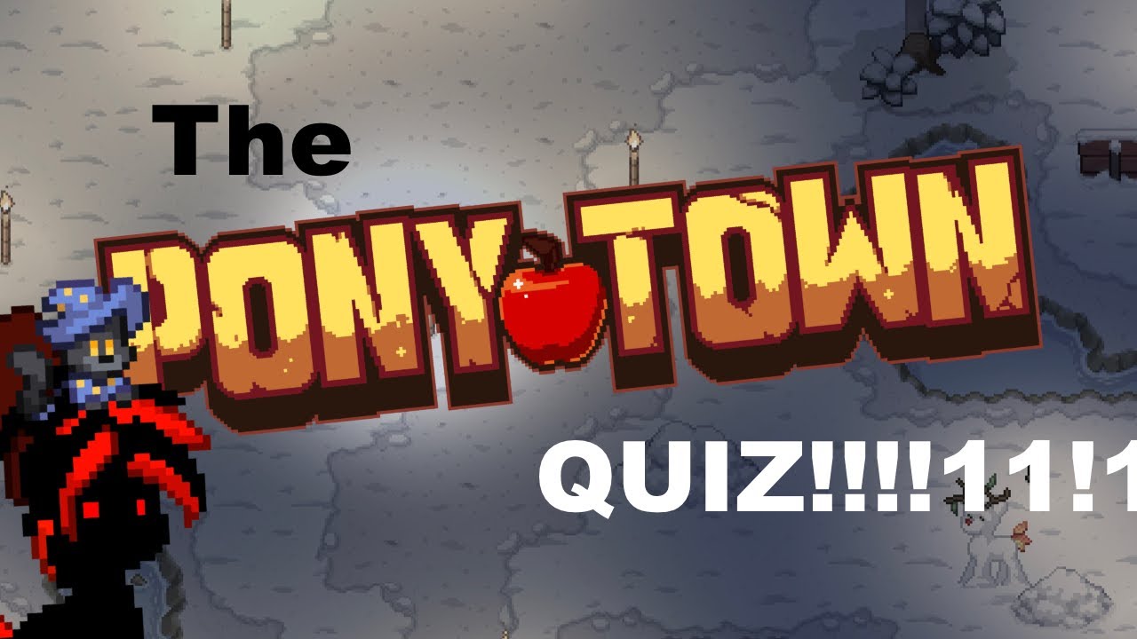 How Well Do You Know Pony.Town?? (ULTIMATE QUIZ!!)