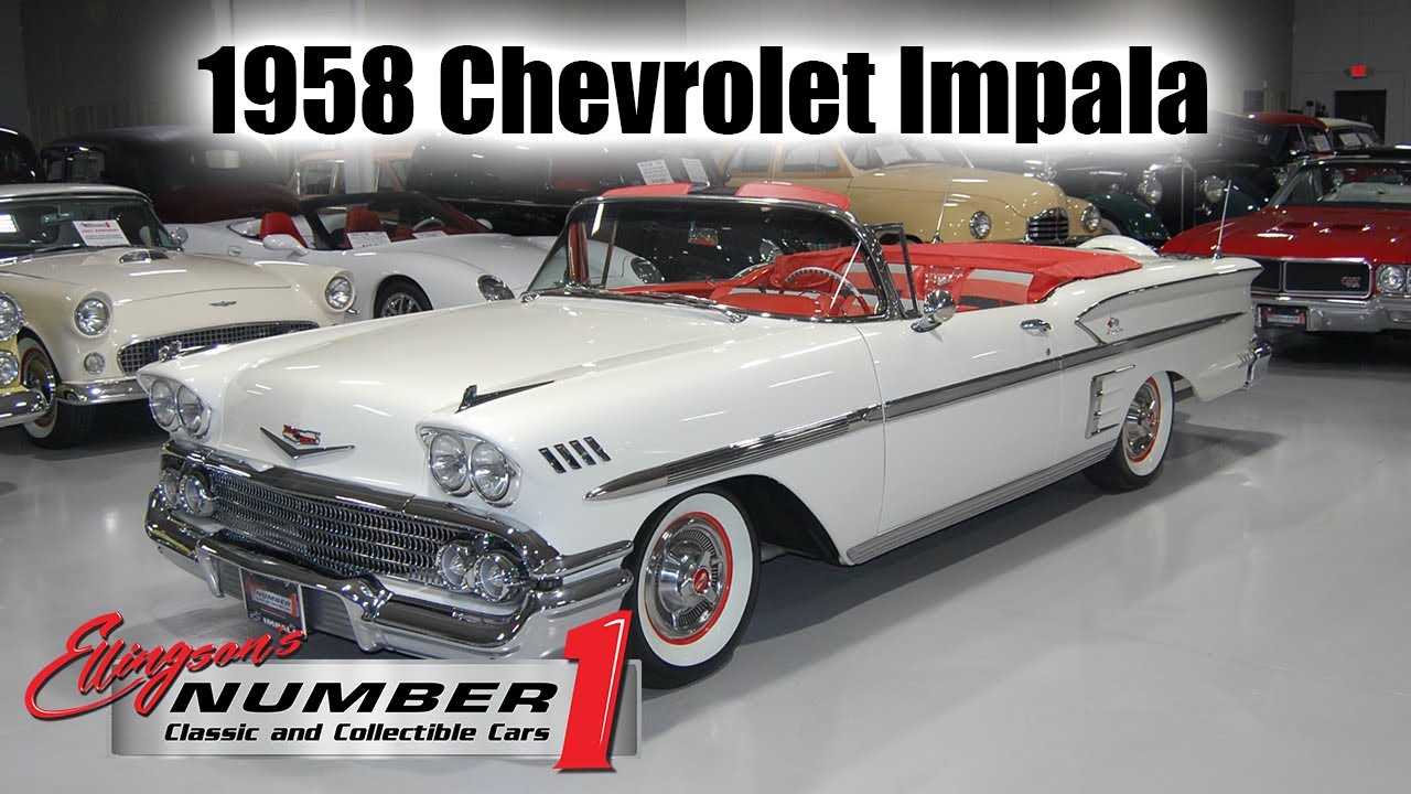 1958 Chevrolet Impala Convertible at Ellingson Motorcars in Rogers, MN