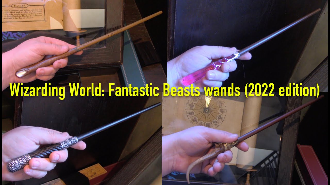 Wizarding World: Fantastic Beasts wands (2022 edition)