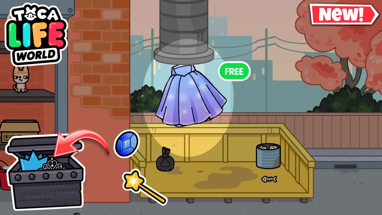 HOW TO GET THIS FREE* CINDRELLA OUTFIT!! 😍| Toca Life World New Secret | Toca Boca 🌏