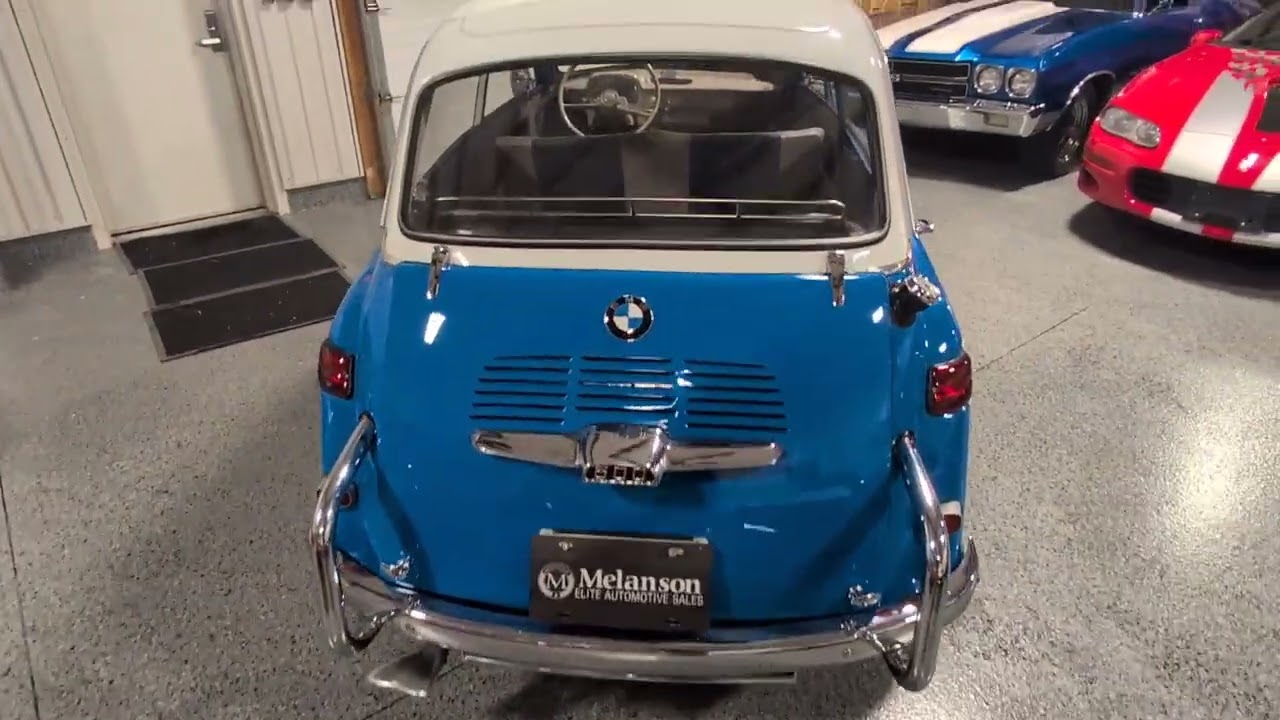 1960 BMW Isetta Walk Around 
