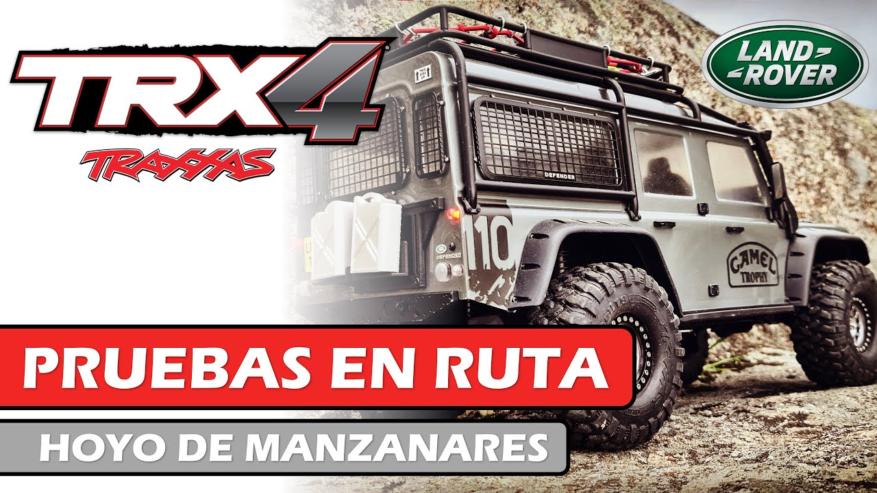 Traxxas TRX4 Defender - Pruebas en ruta - #ProyectoDefender