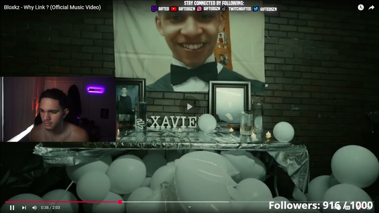 Gifted Reacts To Bloxkz - Why Link ? (Official Music Video)