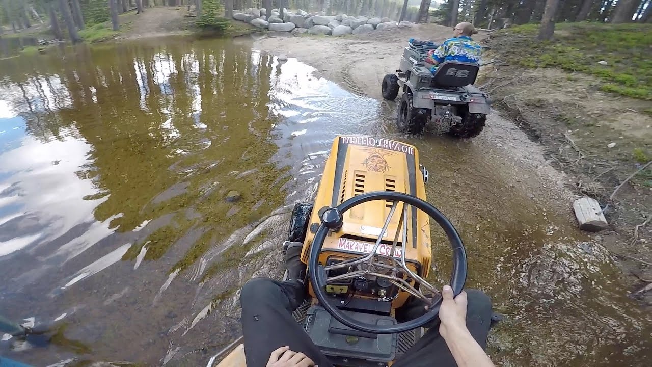 Custom Off-road Mower Ripping