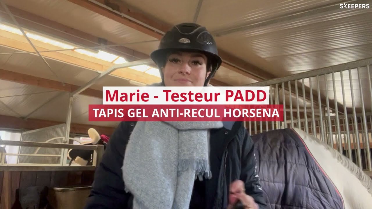 Marie a testé pour vous : Le Tapis gel anti recul Horsena