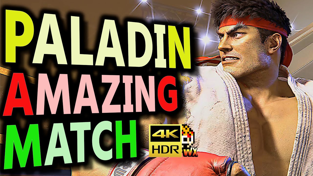 SF6: Paladin Amazing Match  Legend Ryu | sf6 4K Street Fighter 6