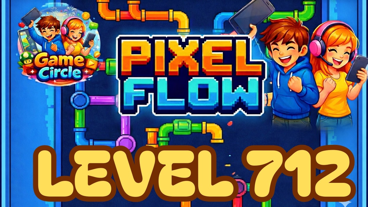 Pixel flow©  - Level 712 - solution