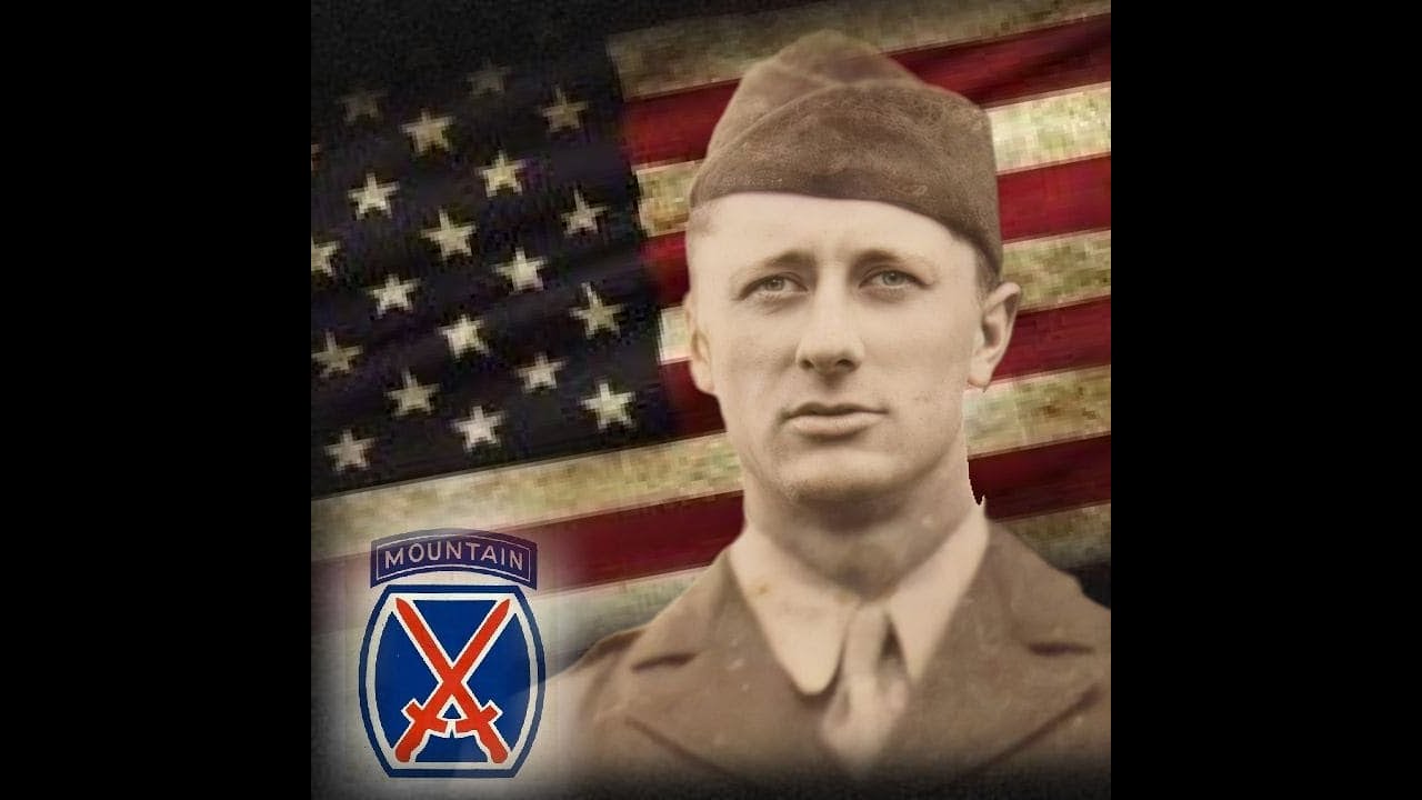 Ed Foster 126 D Mountain Engineers 10th Mt. Division SEMPRE AVANTI 6.0
