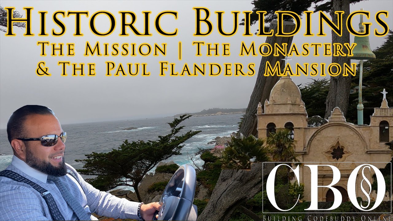 Historic Buildings | The Mission, Monastery, Paul Flanders Mansion, Tudor Home Revivals.