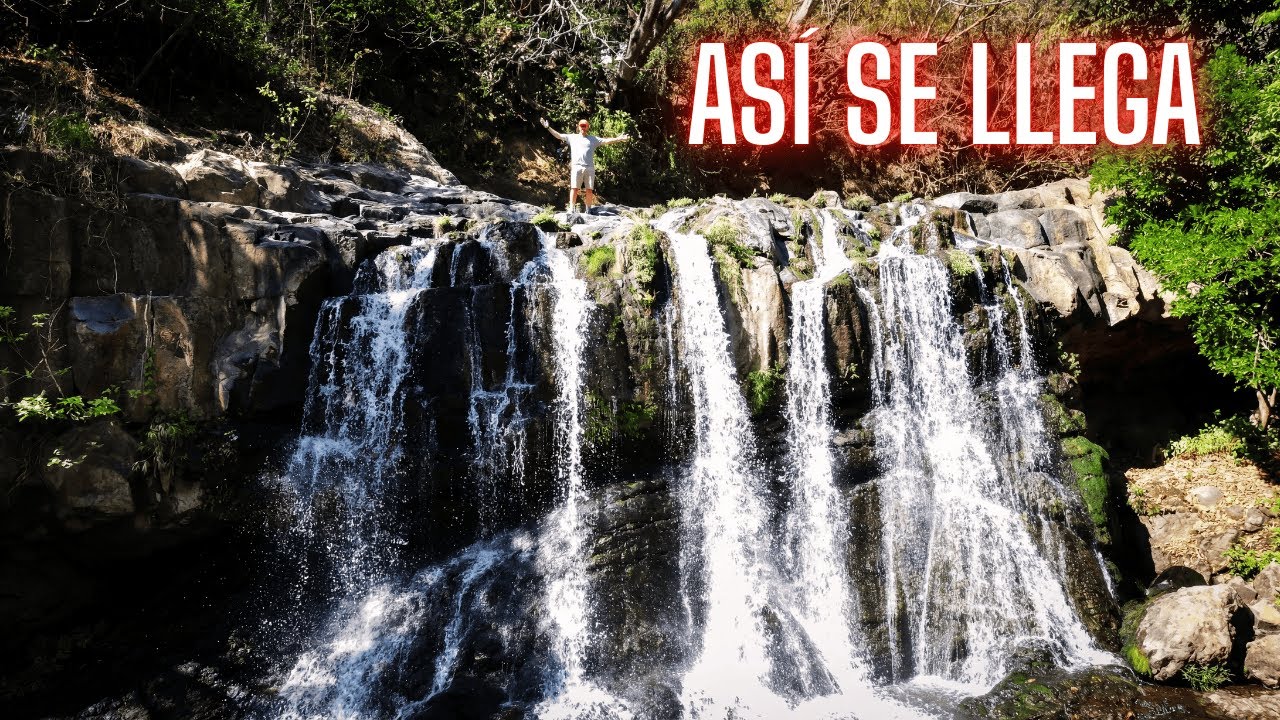 BAJÉ POR UN BARRANCO y encontré esta CASCADA GIGANTE 😱🇸🇻