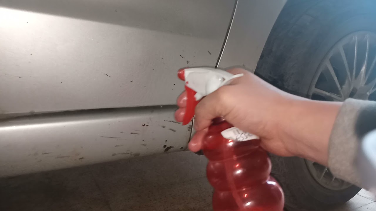 astuce rapide pour enlever le goudron de votre carosserieطريقة نزع الزفت من السيارة