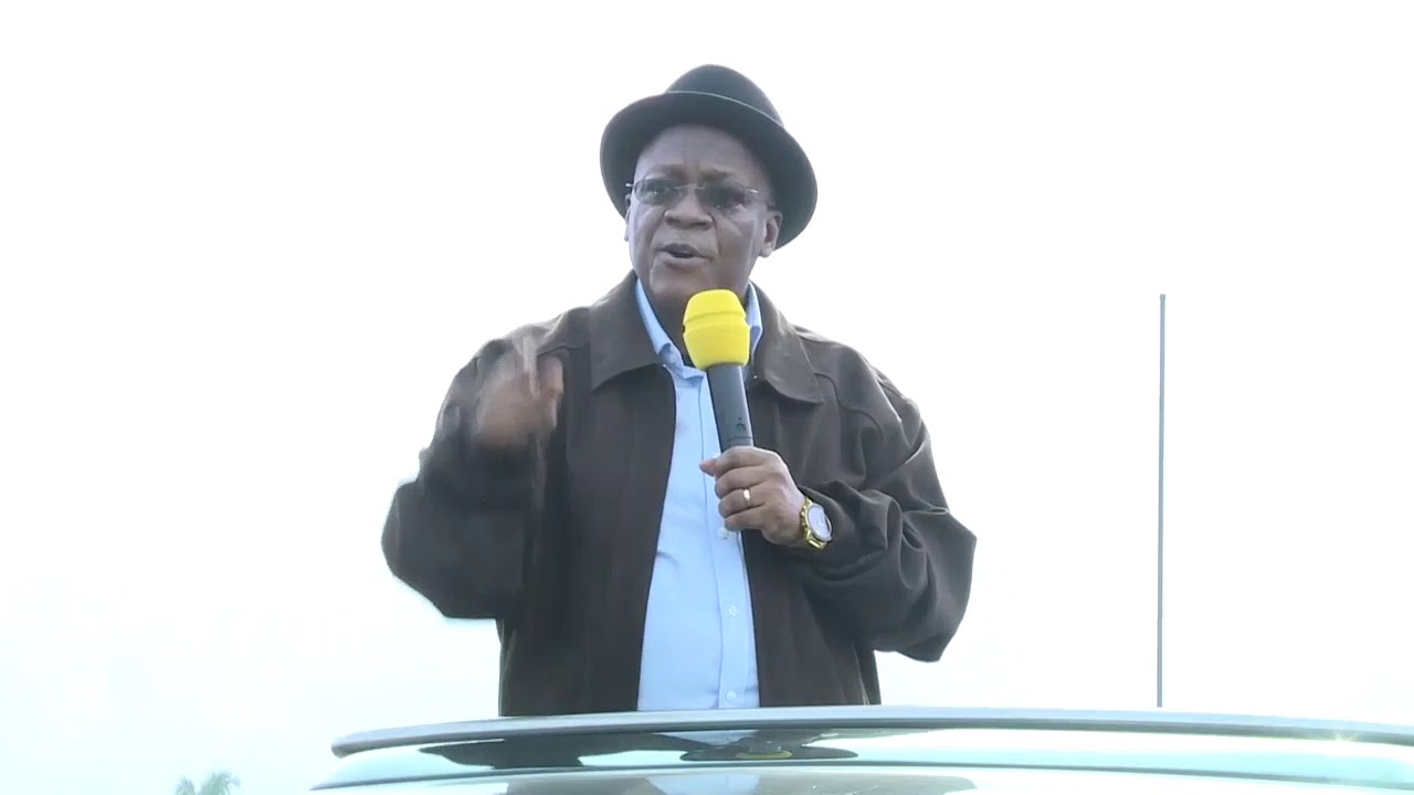 #LIVE: RAIS DKT. MAGUFULI AKIZUNGUMZA NA  WANANCHI MBALIMBALI .