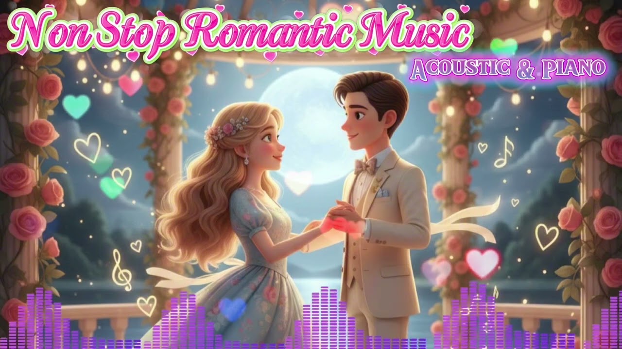 Melodies of Love: Non-Stop Romantic Acoustic & Piano 🎹 🎸