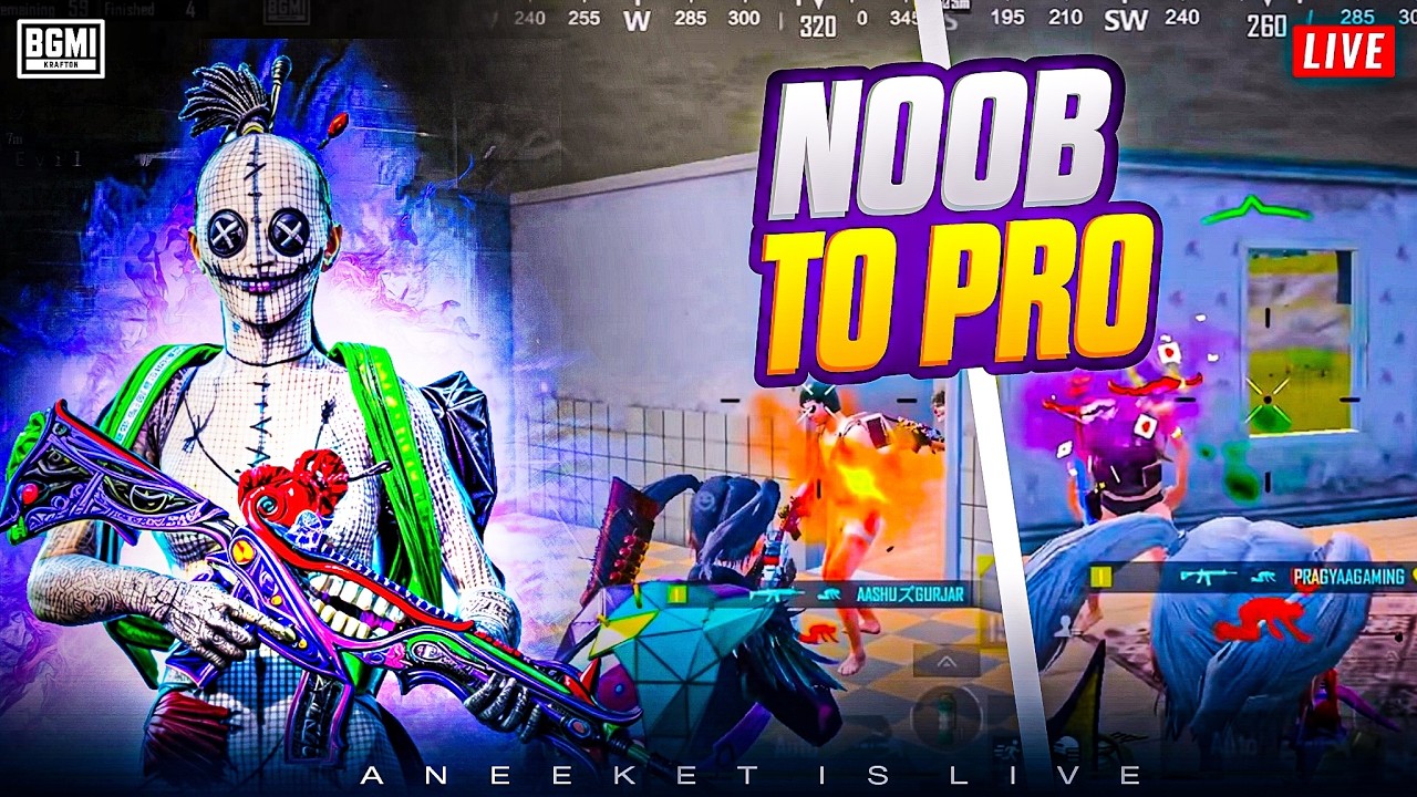 Road to 1k ✨Full rush gameplay 😱| #bgmi #pubgmobile #bgmilive #shortstream #shortsfeed