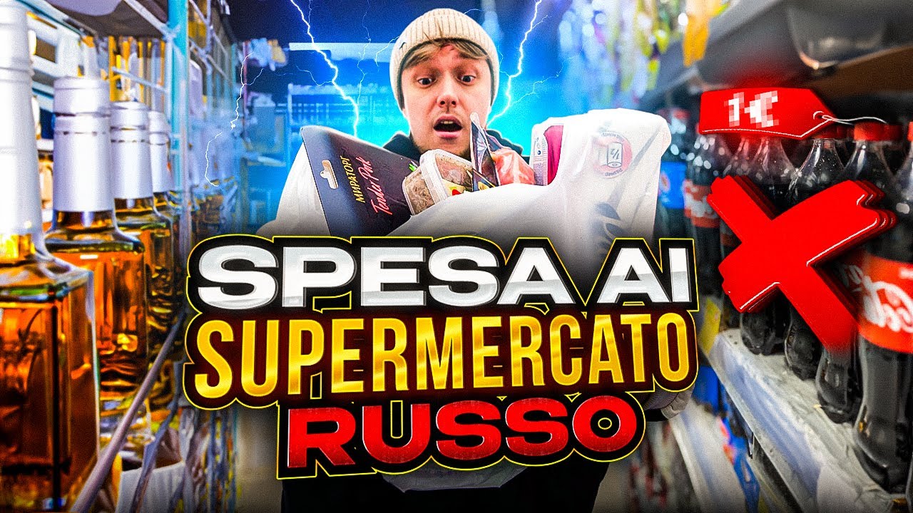 🛒SPESA IN RUSSIA CON LE SANZIONI. QUANTO HO SPESO?