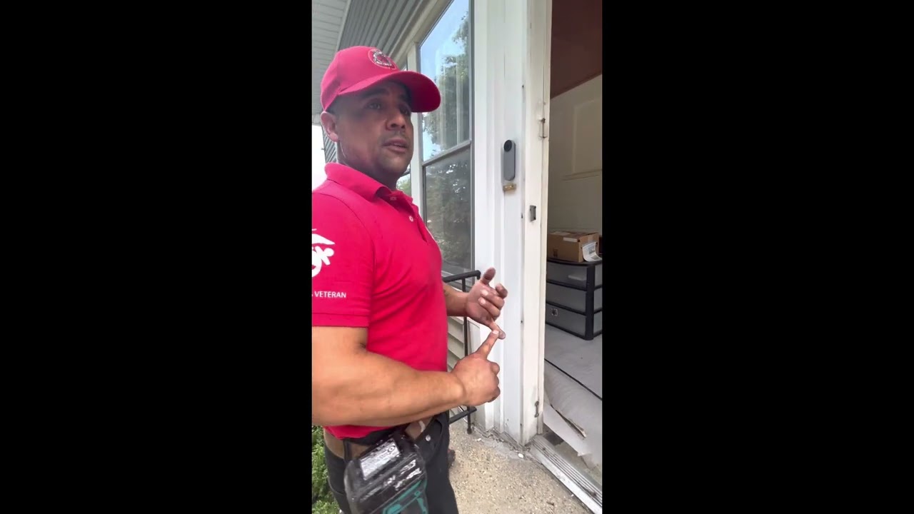 How to install an EMCO / Anderson 200 series storm door ( Full installation video)￼