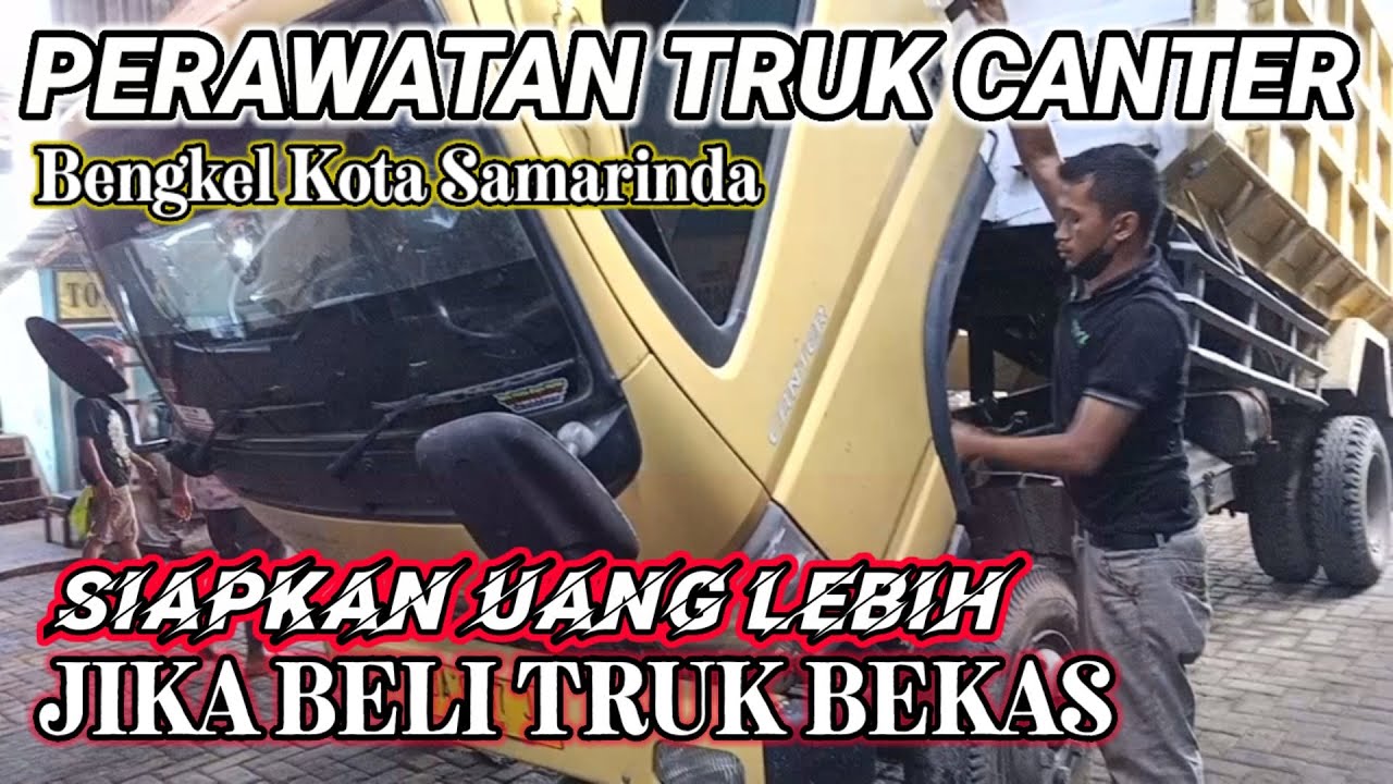 SERVIS TRUK CANTER //GANTI KAMPAS, MASTER DAN BEIRING KOPLING