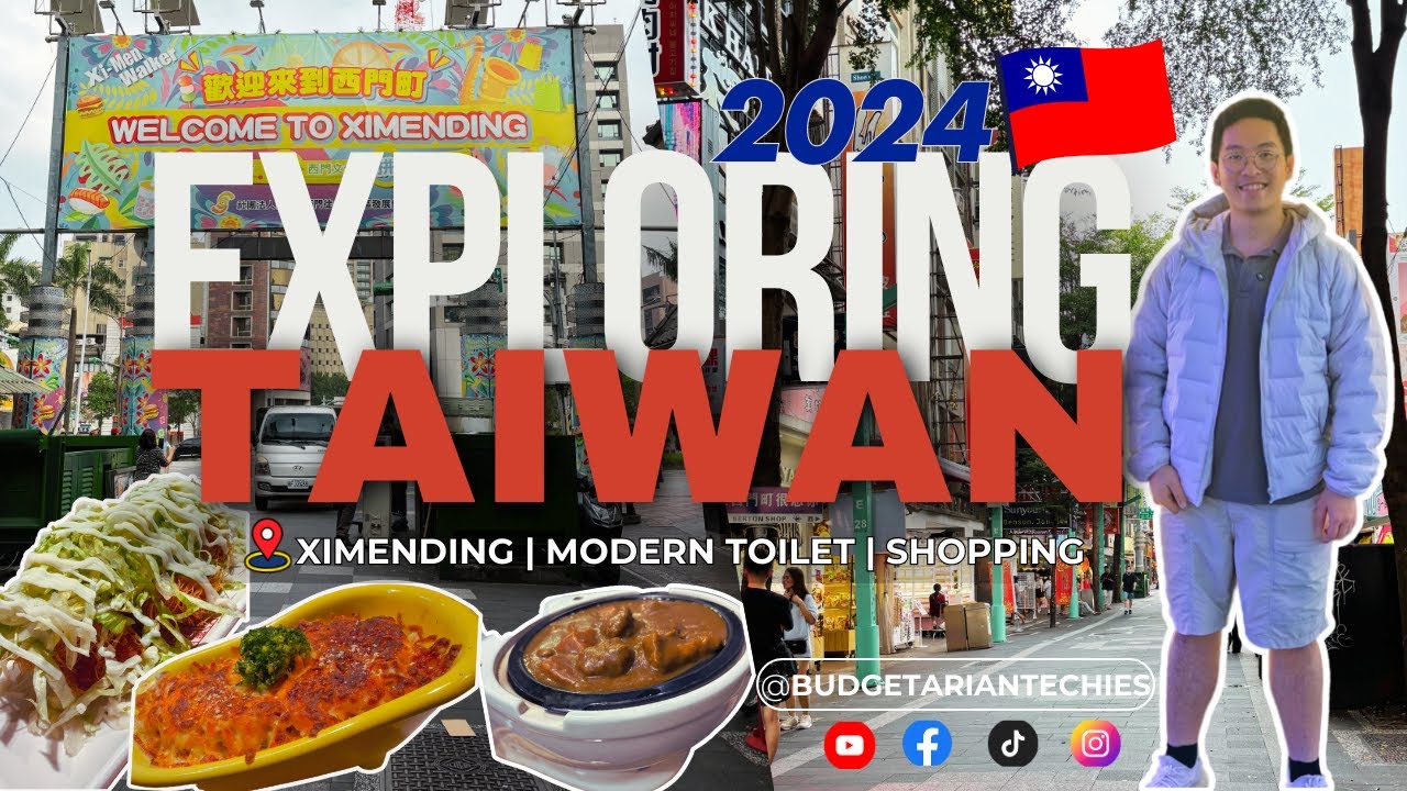Let's go to Taipei! Ximending Food, Hotel, Shopping & Attractions! (Taiwan 2024 🇹🇼) 4K