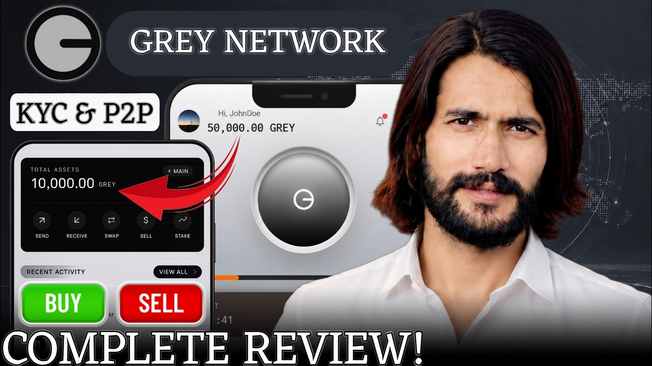 Grey Network New Mining App 2026 | Grey Network KYC, P2P & Tokenomics Overview