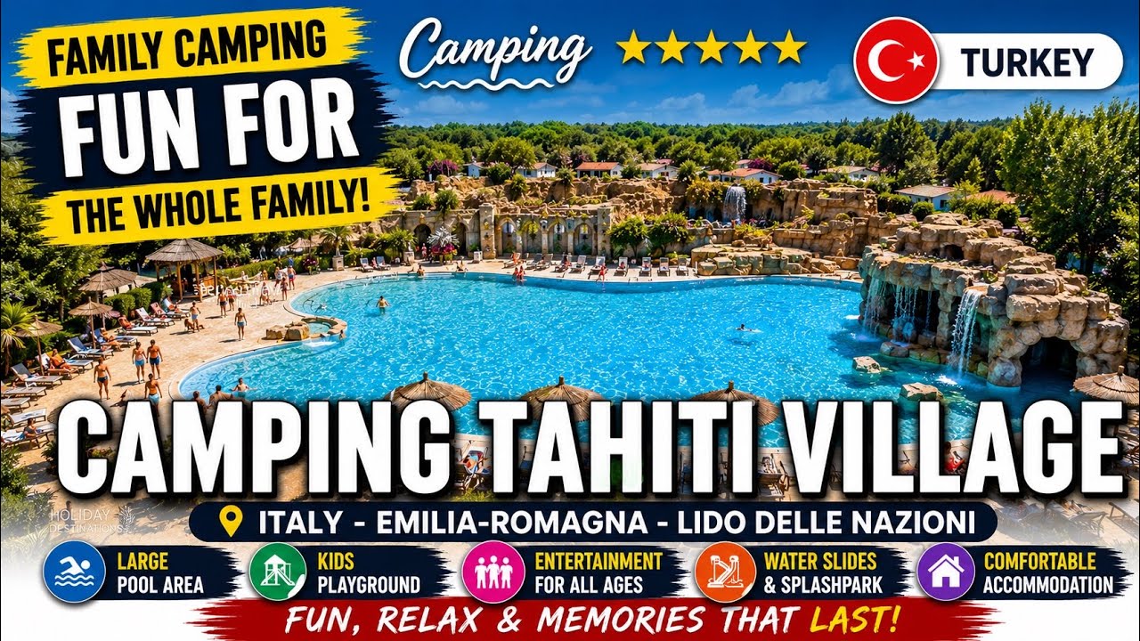 Camping Tahiti Village 🌴 Family Campsite Adriatic Coast Italy 2025