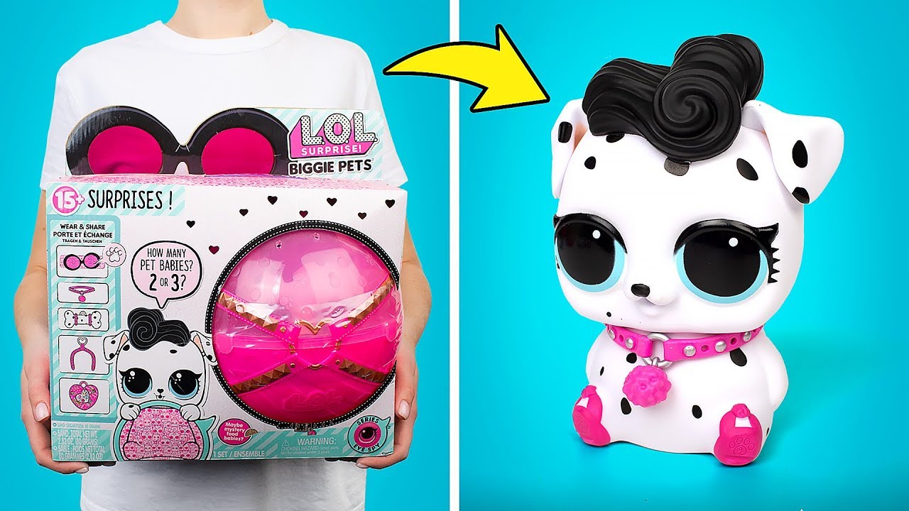 فتح دمى L.O.L. Surprise Biggie Pets | مع 15 مفاجأة في الداخل!