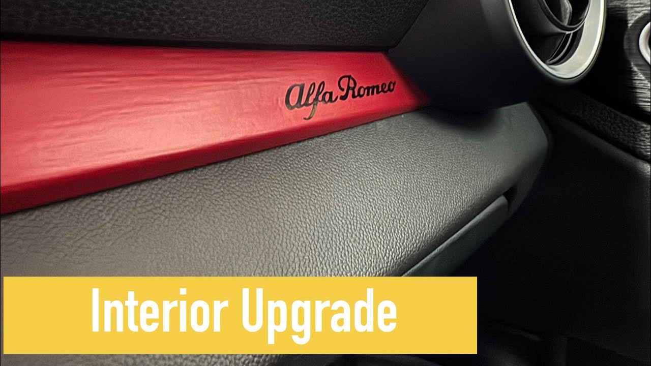 Alfa Romeo Giulia/Stelvio Interior Upgrade for Under $25!