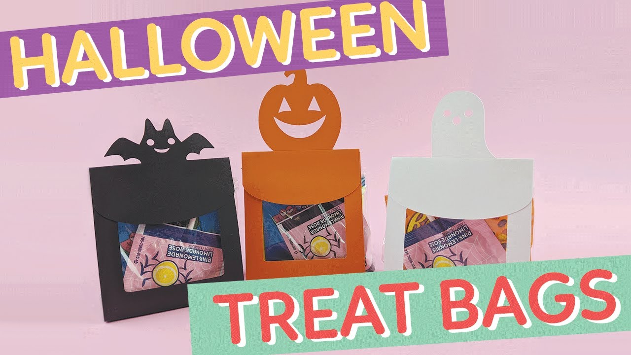 Halloween Treat Bags with Cricut
