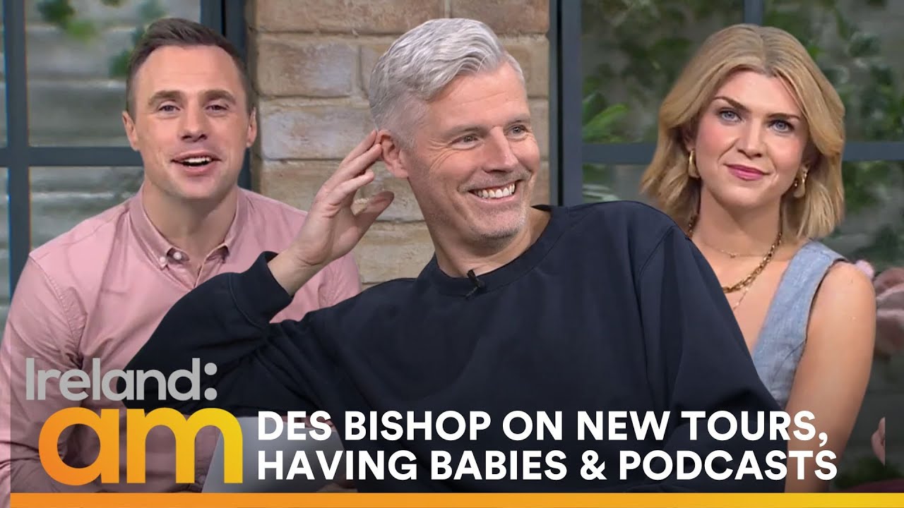 Des Bishop Talks Podcasts, Marriage & Comedy | Ireland AM