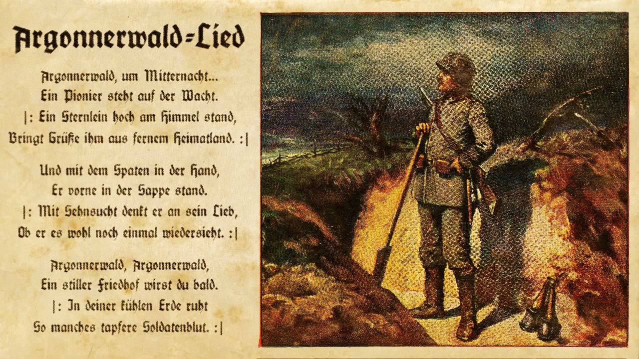 Argonnerwaldlied   /   Im Argonnenwald   /   Lied der Pioniere