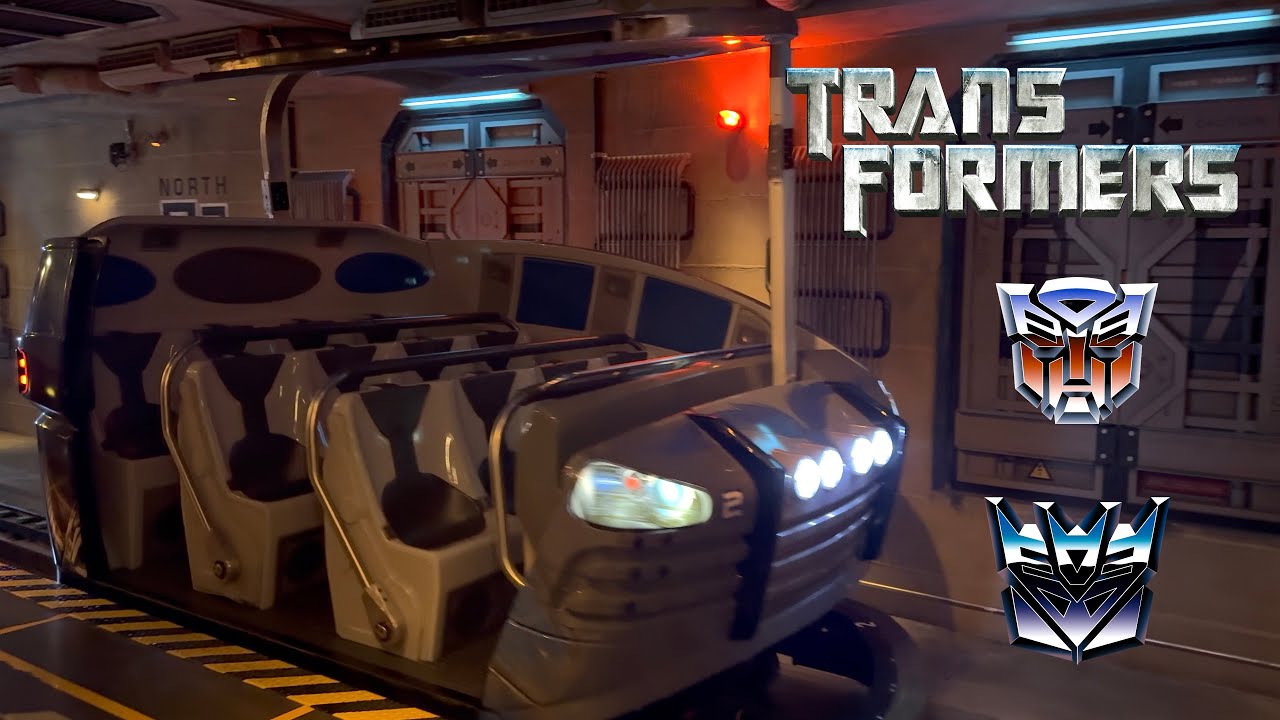 Трансформеры: Поездка — 3D в Universal Studios Hollywood | 4K60FPS