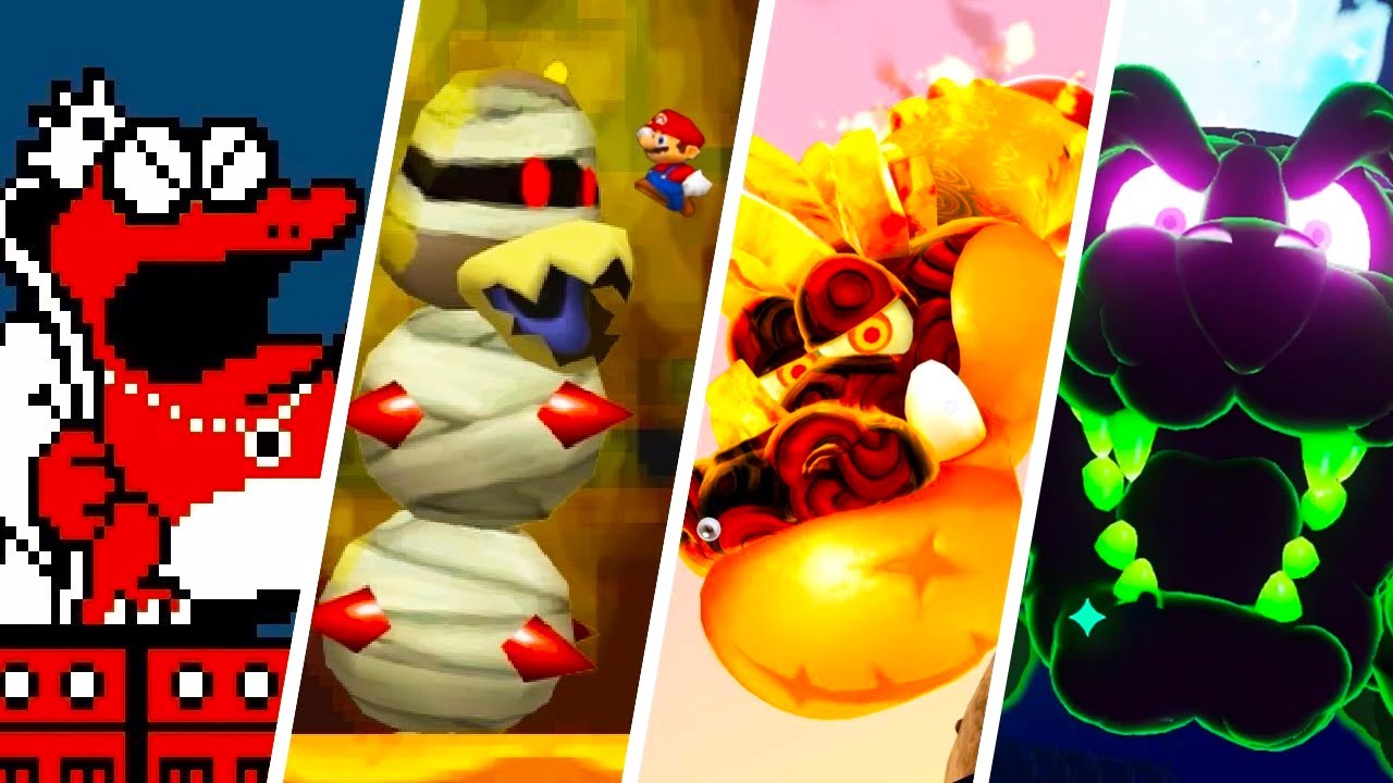 Evolution of Hardest Bosses in All Super Mario Games (1985-2023)