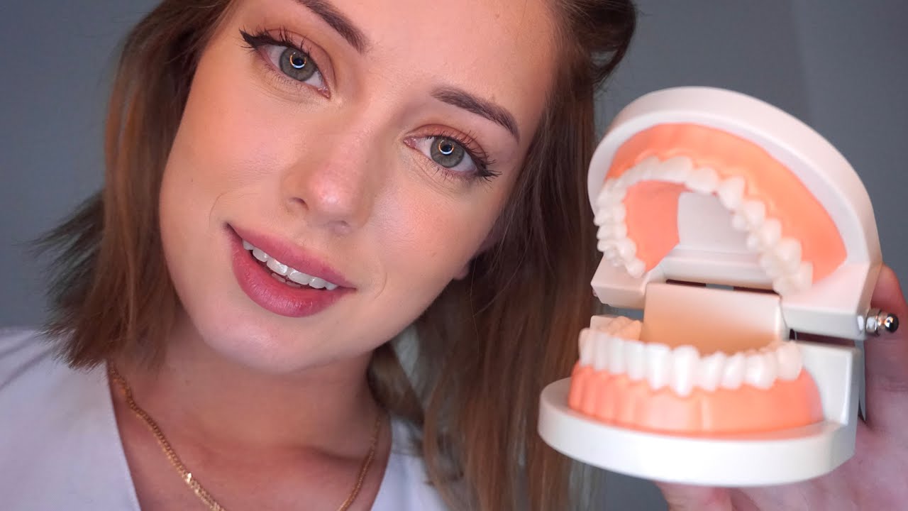 ОБЩЕЕ ОБСЛЕДОВАНИЕ У ВРАЧА СТОМАТОЛОГА 👩🏼‍⚕️ АСМР + Ролевая Игра 🦷 Проверка, Осмотр