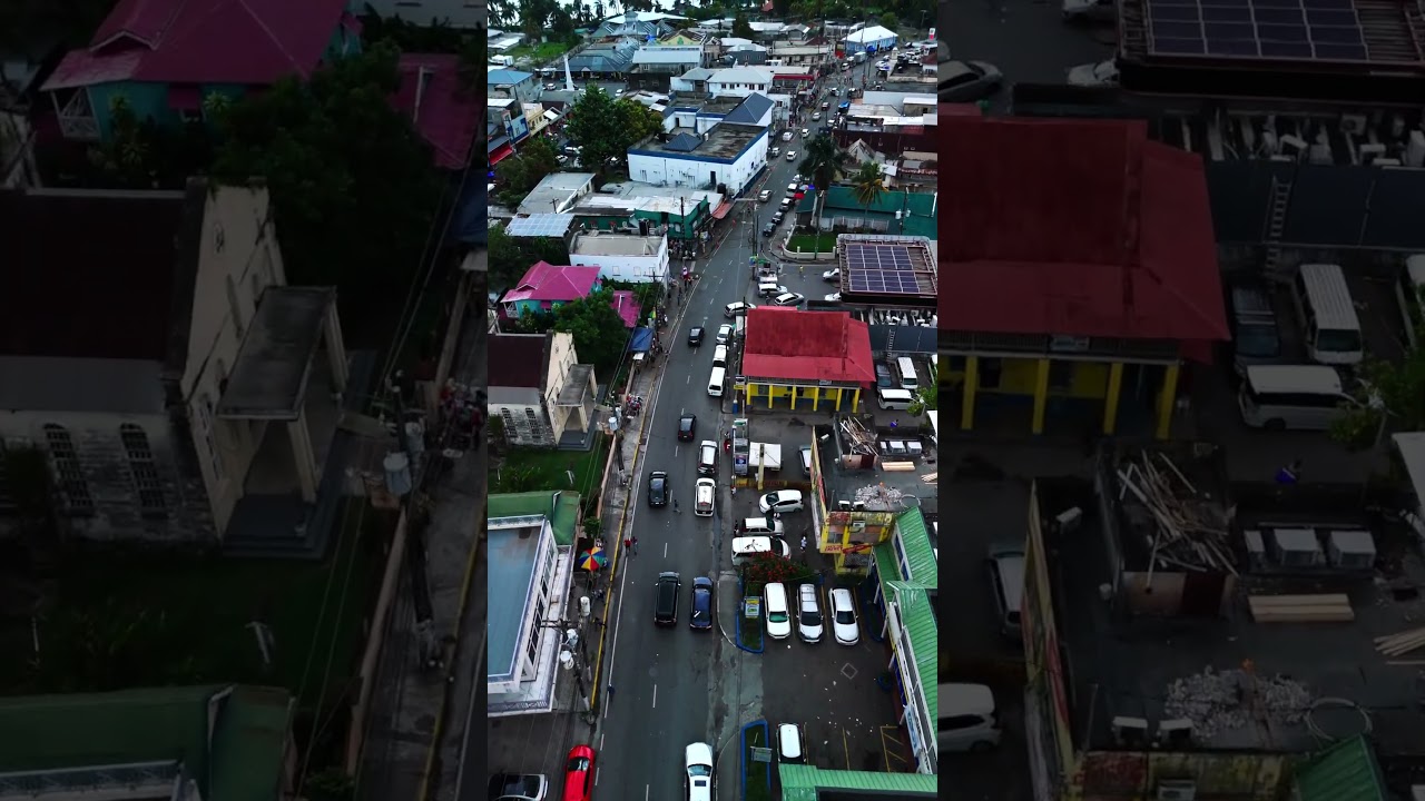 Port Antonio Portland Jamaica Drone View