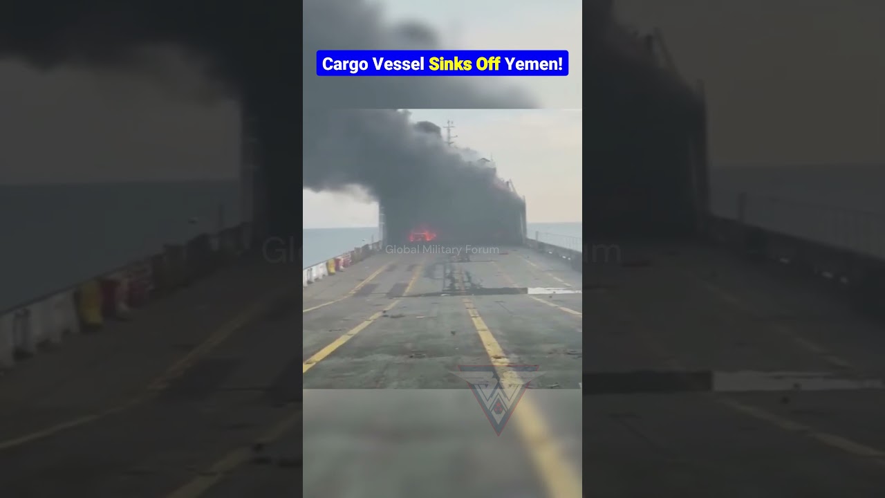 Commercial Ship Hit Near Hudaydah