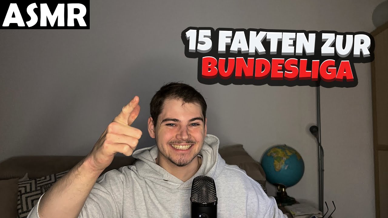 ASMR - 15 FAKTEN ZUR BUNDESLIGA (GERMAN) | ASMR Tony