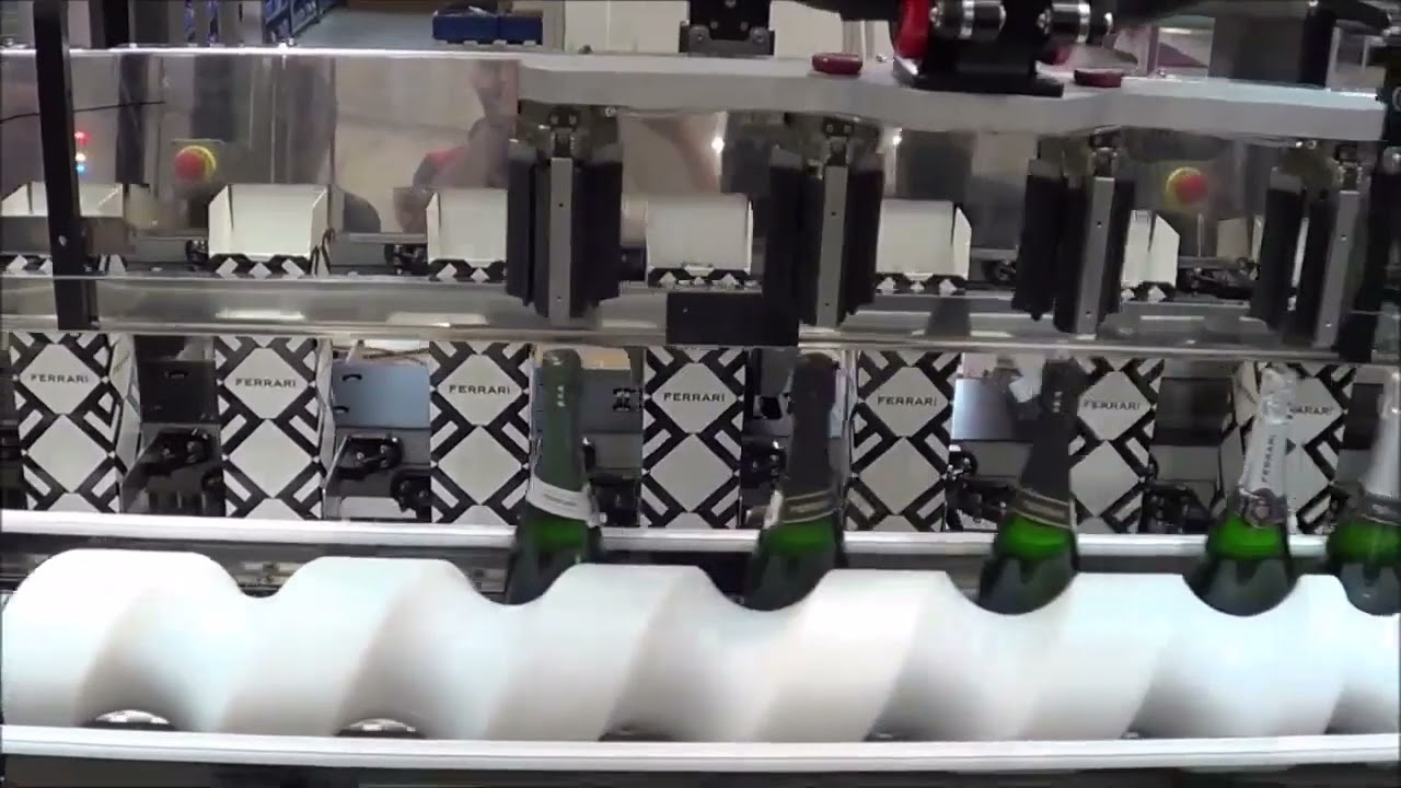 Encajonadora de botellas