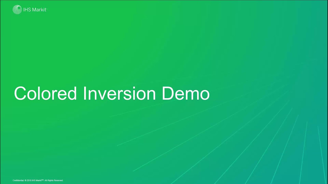 An Introduction to Kingdom Seismic Inversion - the Coloured Inversion Module