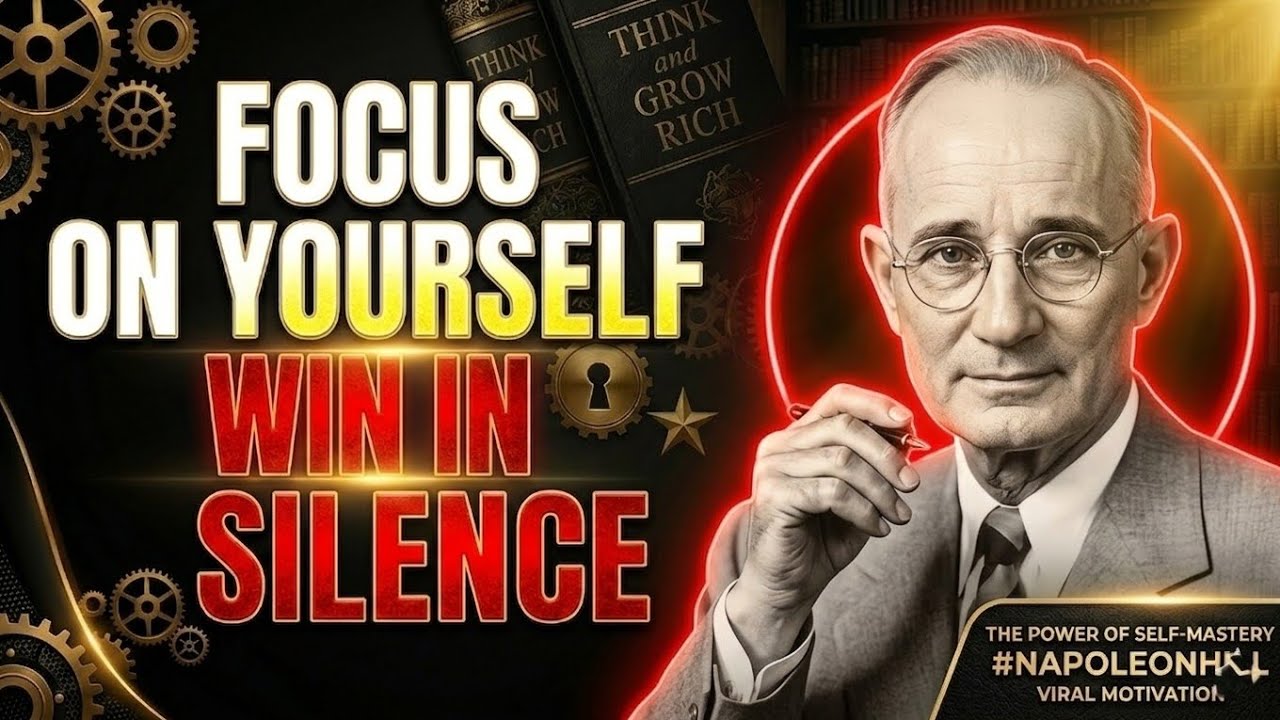 Focus on Yourself – The Secret to Silent Success | Napoleon Hill