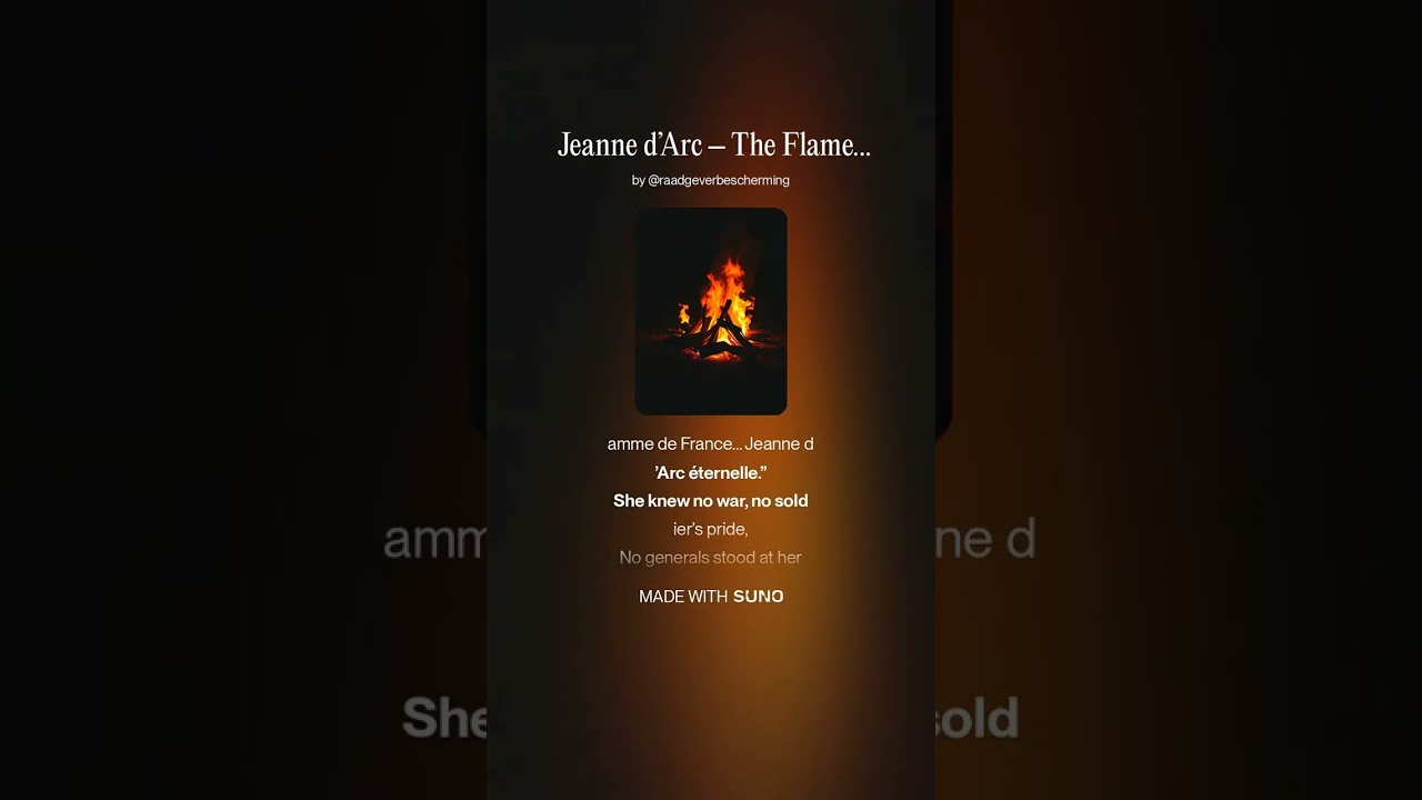 Jeanne d&rsquo;Arc &ndash; The Flame of France