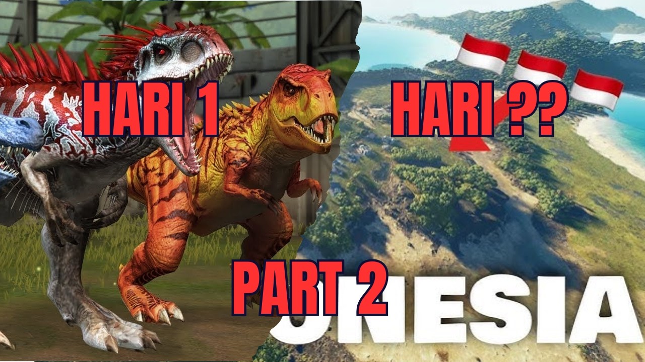 Taman Dinosaurus Nusantara Membangun Keluarga Karnifor Jurassic World Evolution 3 2026 Part 2