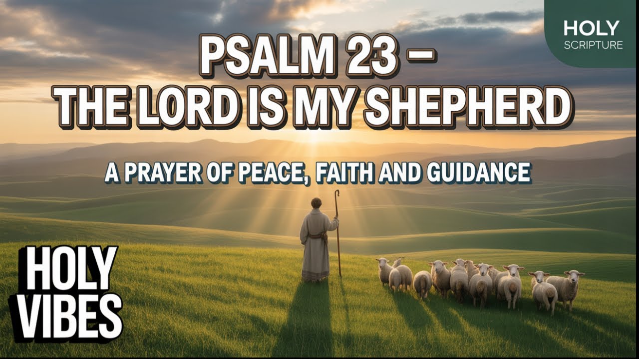 Psalm 23 ✝️ The Lord Is My Shepherd – 556 Hz Healing Frequency Music