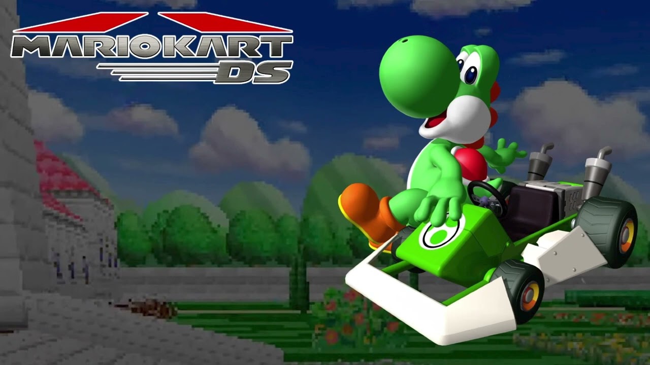 Peach Gardens - Mario Kart DS (Slowed Down)