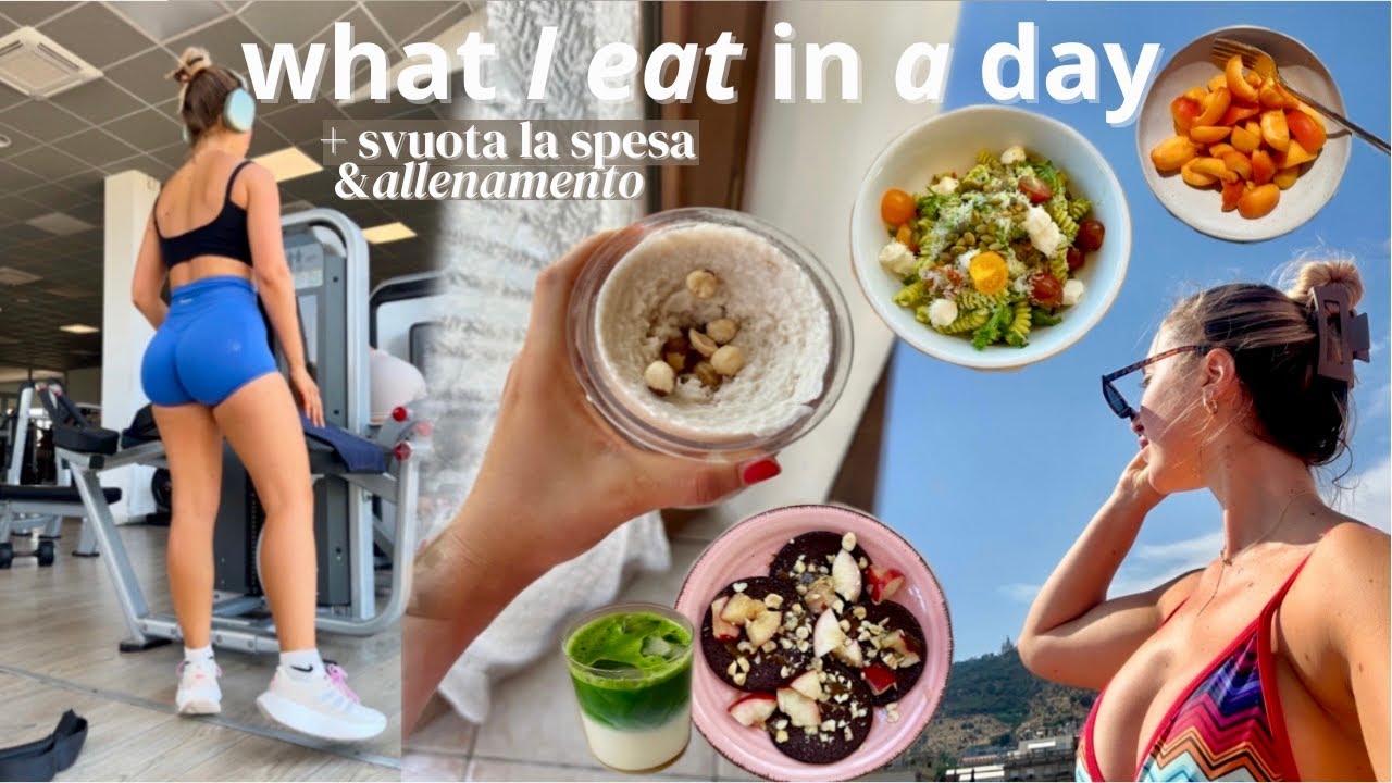La mia DIETA SANA Estiva + spesa & allenamento