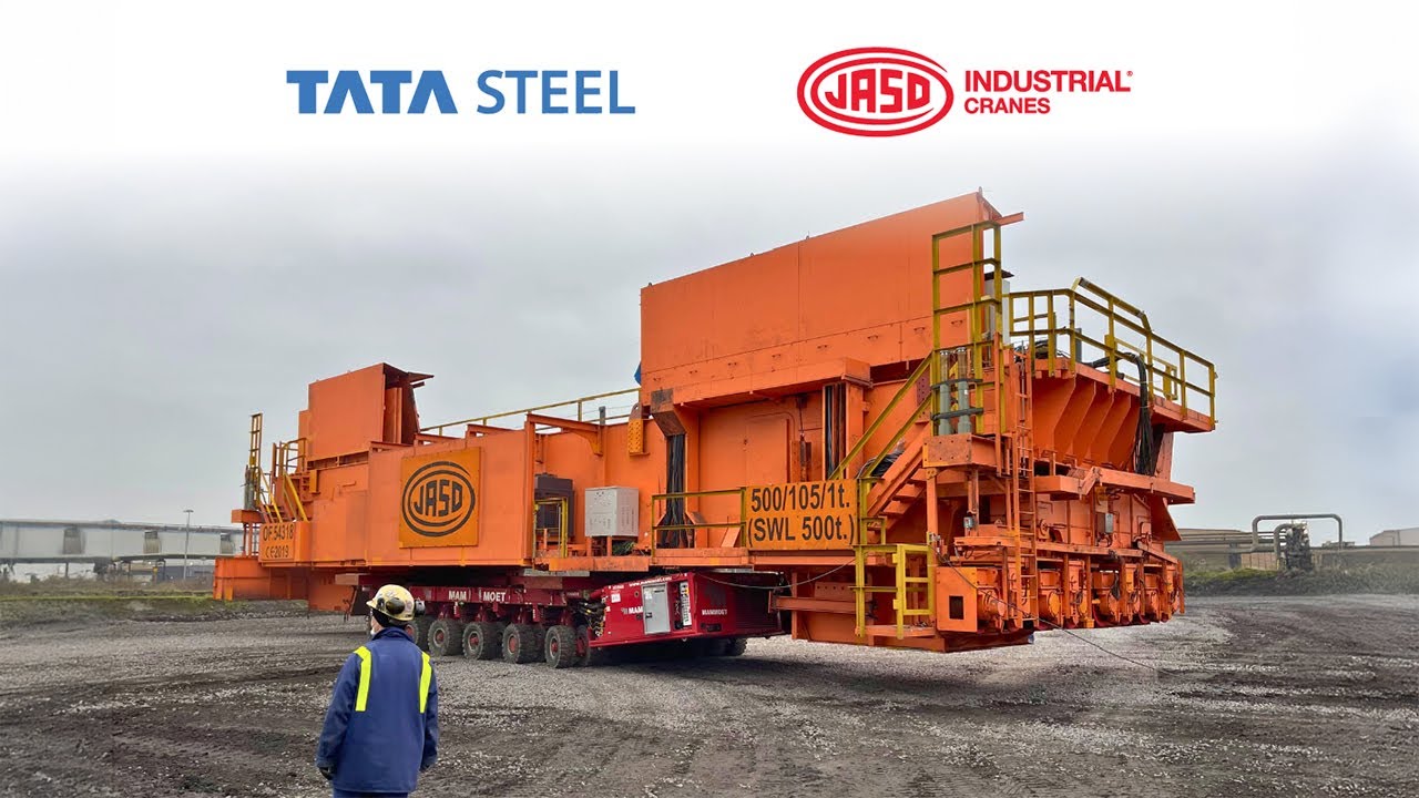 7 JASO Cranes for Tata Steel’s Descarbonisation Project
