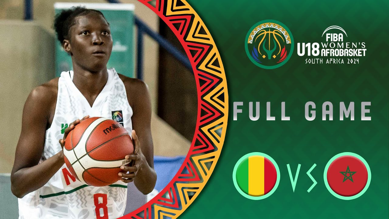 Group Phase | Mali v Morocco | Full Basketball Game | FIBA U18 Women's AfroBasket 2024