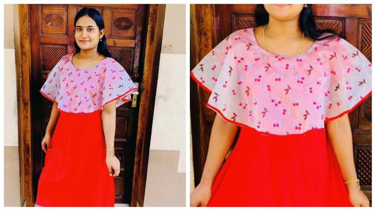Cape Kurti Cutting And Stitching Malayalam