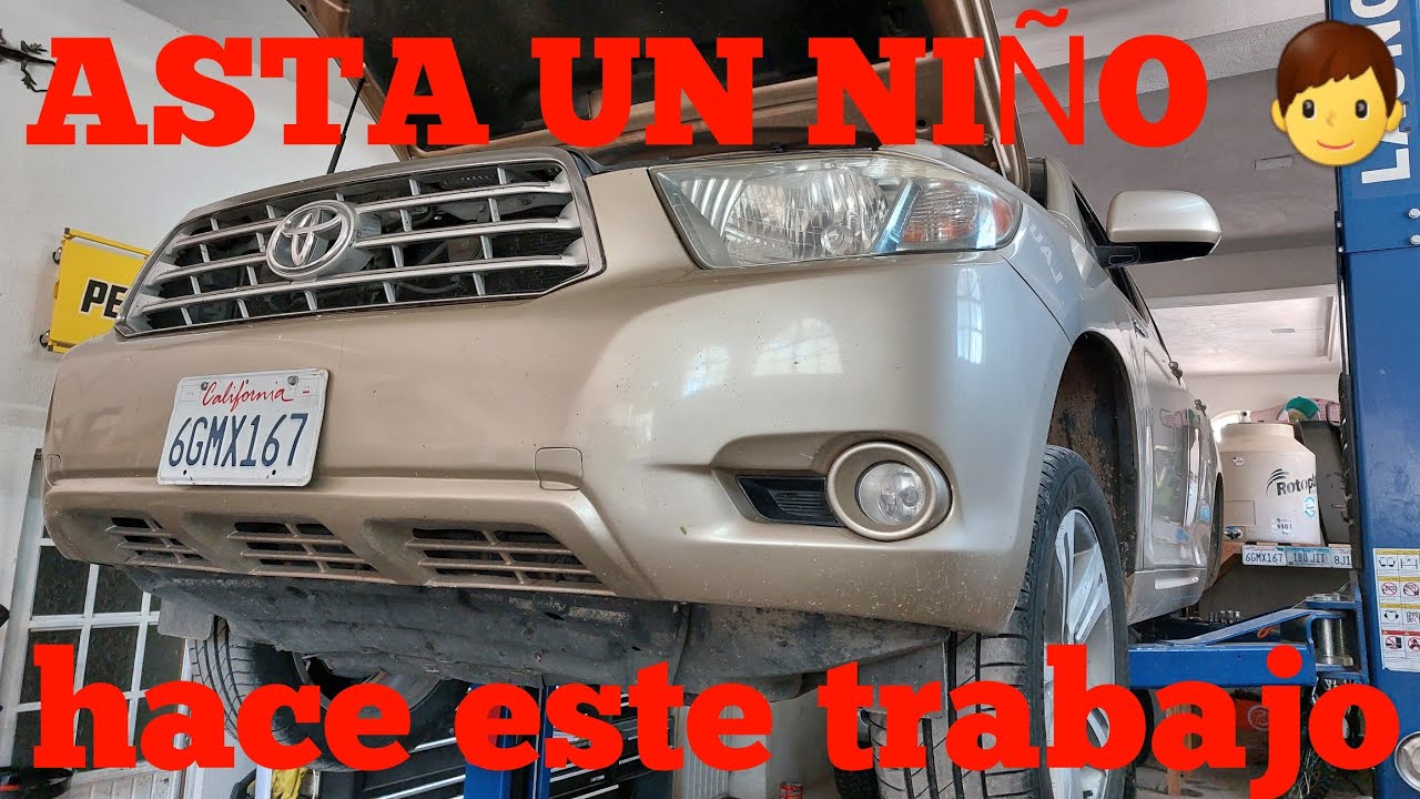 РЕГУЛИРОВКА ТРАНСМИССИИ TOYOTA HIGHLANDER, ЗАМЕНА МАСЛА И ФИЛЬТРОВ