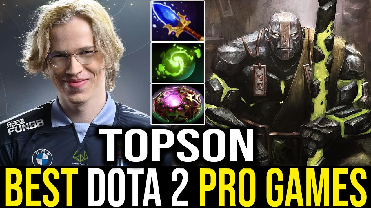 Topson [Earth Spirit] Mid Super Game | Dota 2 Pro Gameplay